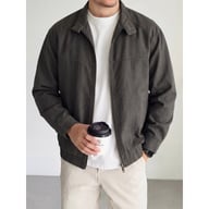Old-Money Vintage Stand-Collar Utility Jacket | Canadian Menswear — view 2