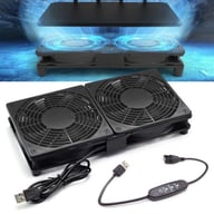 120mm Dual Cooling Fan USB PC Case | Silent Desktop Cooler — view 11