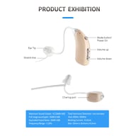 Open-Style Rechargeable Sound Amplifier with Charging Case | Canada — view 6