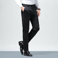Men's Ice Silk High-Elasticity Pants | Breathable Slim Fit — view 4