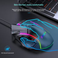 Ice Legend 12 Button Macro Gaming Mouse with RGB Lighting | Wired — view 6