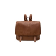 Vegetable-Tanned Leather Messenger Backpack | Convertible Design — view 8