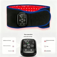 120-LED Far-Infrared Heating Massage Therapy Waist Support Belt — view 14
