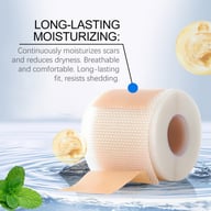 Silicone Scar Cover Patch | Thin, Breathable, Hyaluronic Acid — view 6