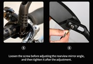 Adjustable Stainless Steel Bicycle Rearview Mirror | Safe Cycling — view 20