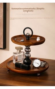 Entryway Console Table Key Storage Rack — view 2
