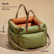 Pet Car Seat Cover Universal Dog Bed For All Seasons | Captain Fam — view 4