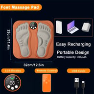Smart Foot Massage Mat With Wireless Remote Control — view 6
