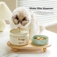 Cat Ceramic Automatic Circulating Filter Water Dispenser — view 13