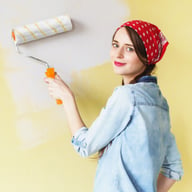Paint Roller 9 Set Tray Rollers Soft Sleeves Brush Kit Decorating Painting Tool — view 8
