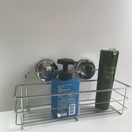 No-drill Storage Bathroom Shelf Cosmetic Organizer — view 8