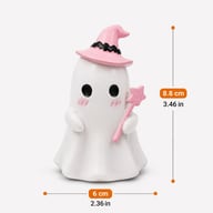Cute Halloween Ghost Pumpkin Resin Desk Organizer Set | Captain Fam — view 13