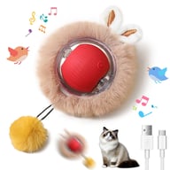 Interactive Motion Activated Cat Ball Toy with LED Lights | Captain Fam — view 7