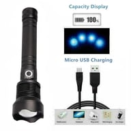 9900000LM LED Flashlight Zoom Rechargeable | Super Bright Torch — view 18