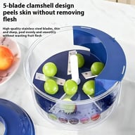 Electric Grape Peeling Machine | Effortless Fruit Peeler Tool Canada — view 2