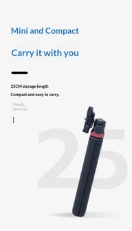 Portable Aluminum Alloy Selfie Stick For Phone Cameras — view 8
