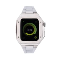 Metal-Modified Apple Watch Case with Steel Band | Luxury Protection — view 9