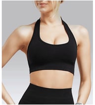 European And American Yoga Fitness Backless Sports Bra With Neck Strap And Backless Design Amazon S Quick Drying Tight Fitting Running Underwear For Women — view 10