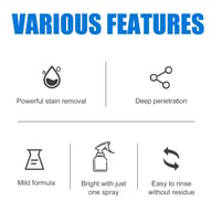 JueFish Bathroom Cleaner | Scale Remover for Glass, Tile & Stainless Steel — view 12