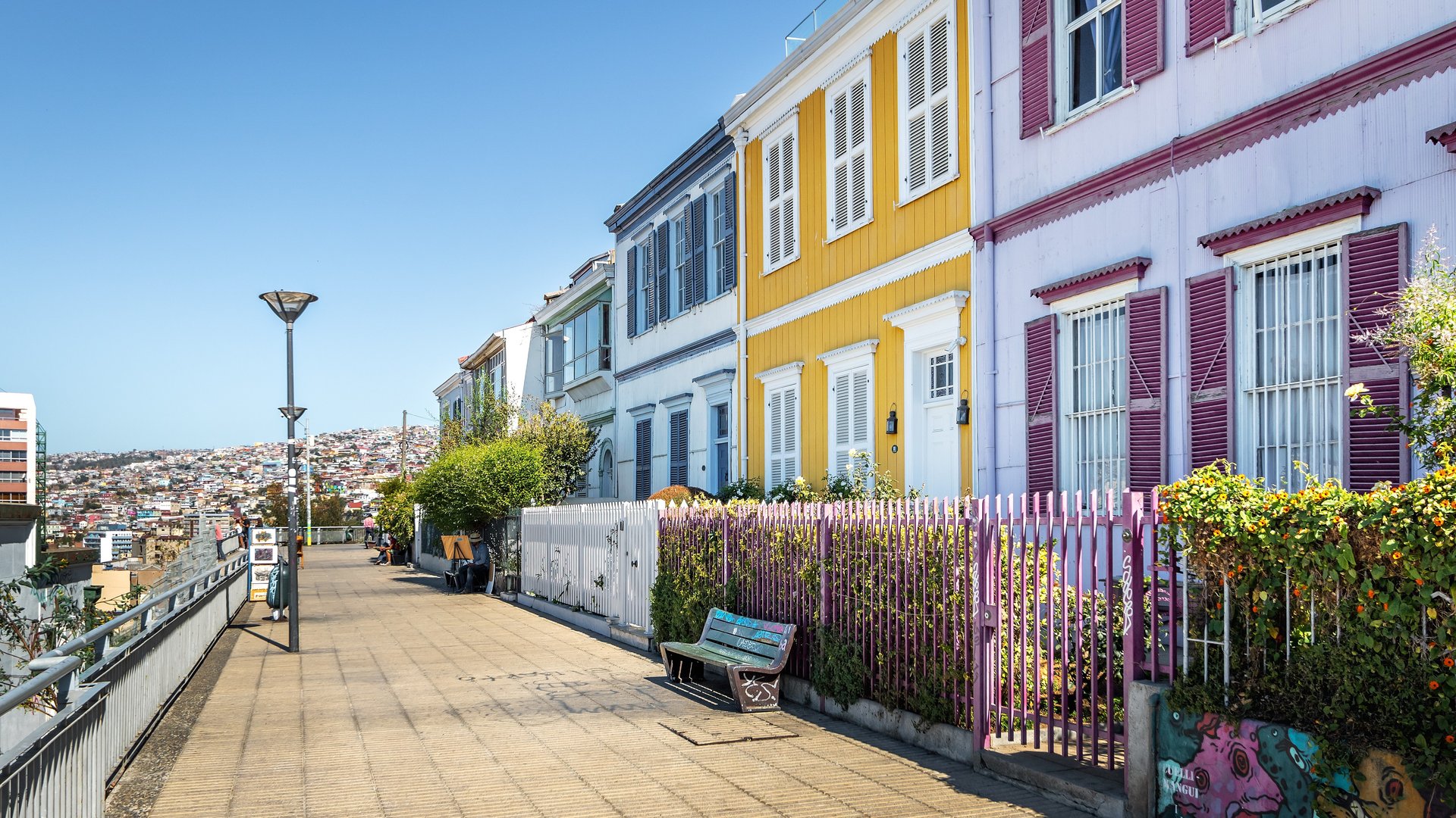 Free Viewpoints & Elevators Tour Valparaiso2