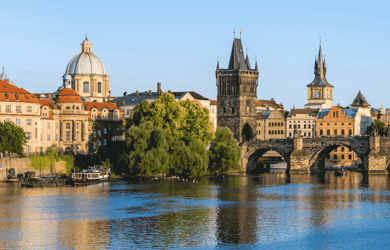Prague Skyline
