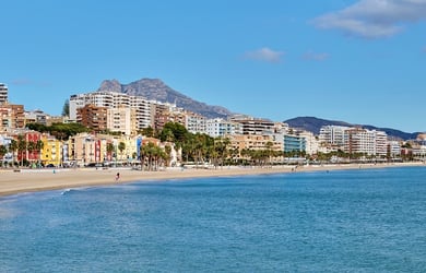 Villajoyosa Skyline