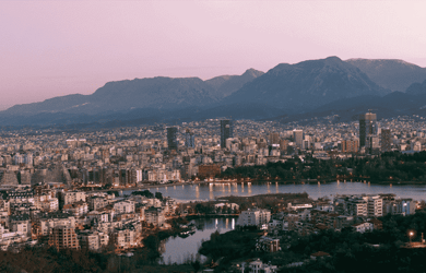 Tirana Skyline