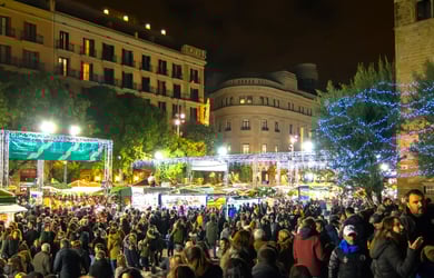 Free Christmas Tour Barcelona Banner