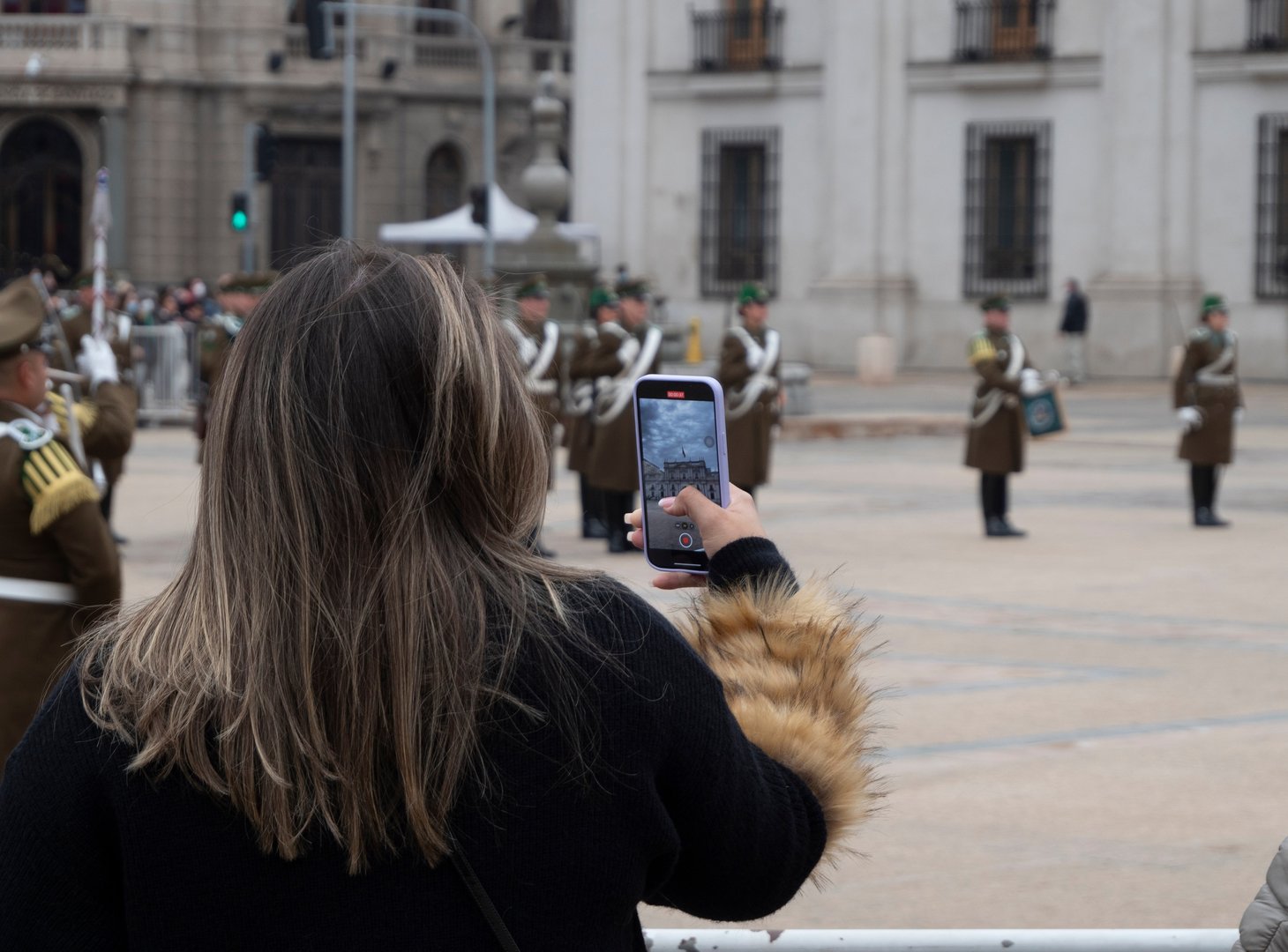 Free Changing of the Guard Tour Santiago2