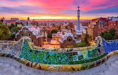 Free Park Guell Tour Barcelona Banner