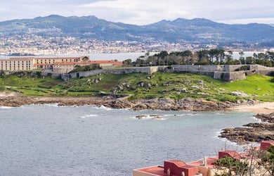 Baiona Spain Skyline