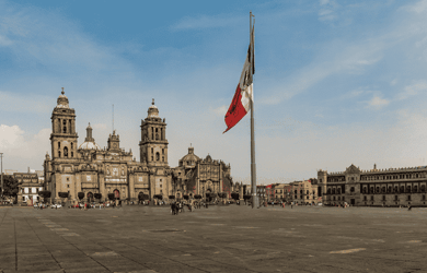 Mexico City Skyline