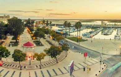 Faro Portugal Skyline