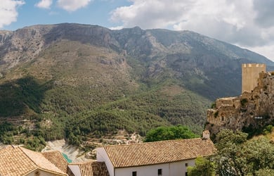 El Castell de Guadalest Skyline