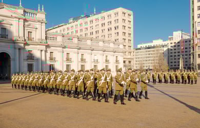 Free Changing of the Guard Tour Santiago Banner