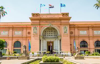 Free Egyptian Museum Tour Cairo Banner