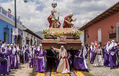Free Lent & Holy Week Tour Antigua Banner