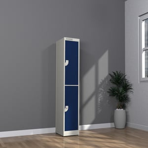 Home 2 02 Portas – Armário de Aço Roupeiro para Vestiário