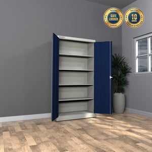 Home 9 02 Portas – Armário Multiuso de Aço – Escritório