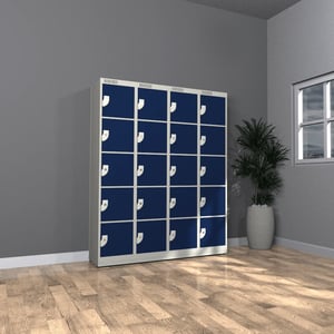 20 Portas – Armário Guarda-Volumes de Aço