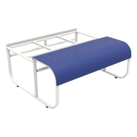 Base Elevada com Assento em Aço