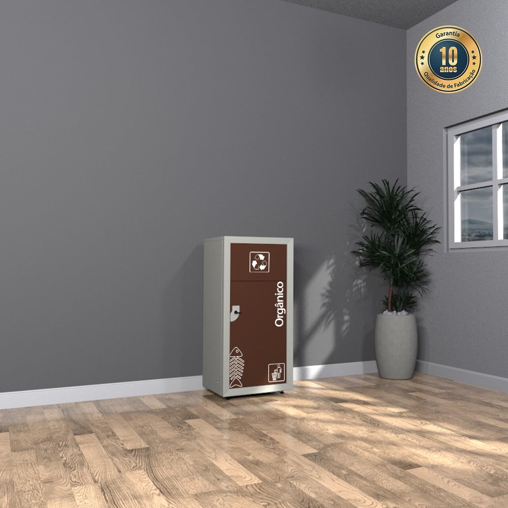 lixeira coleta seletiva orgânico