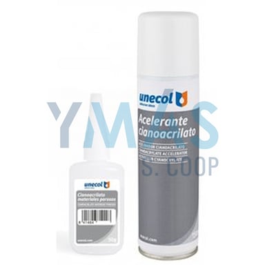 ACELERANTE CIANOCR.50G + AEROSOL ACELERANTE 150ML