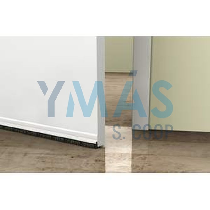 BURLETE PUERTA FLEX. C/FIELTRO 100CM MARRON