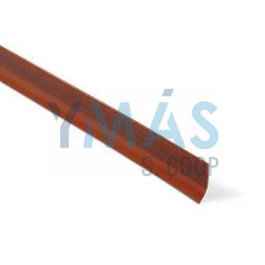 BURLETE BAJO PUERTA GOMA 82CM MADERA OSCURA ADHES