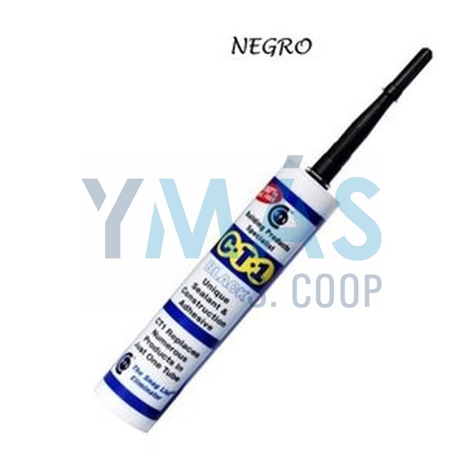 SELLADOR ADHESIVO CT1 NEGRO 290ML