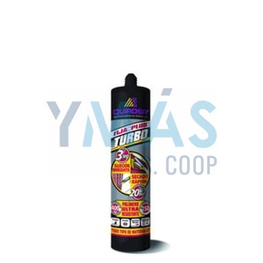 ADHESIVO SELLADOR FIJA+PLUS TURBO GRIS 290ML