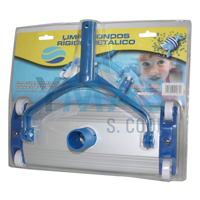 LIMPIAFONDOS PISCINA METALICO FIJACION CLIP 345MM