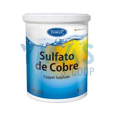 SULFATO DE COBRE 1KG TAMAR