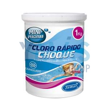 CLORO CHOQUE MINIPISCINAS 1KG TAMAR
